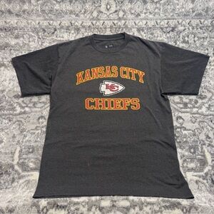 Kansas City Chiefs NFL Gray T-Shirt Size Large